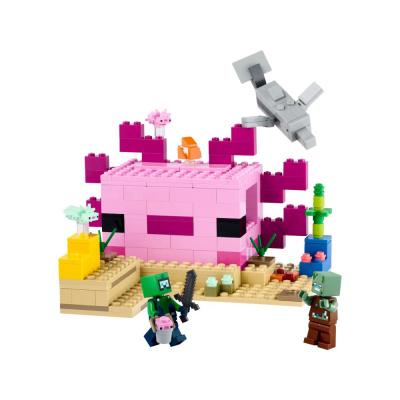 Конструктор Lego Minecraft 21247 Дом Аксолотля 01